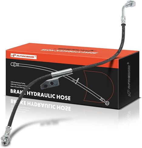 A-Premium Front Passenger Side Brake Hydraulic Hose Compatible with Chevrolet and GMC Models - Express 1500 2500 1996-2002, Savana 1500 2500 1996-2002 - Replace# 22163398 in Saudi Arabia