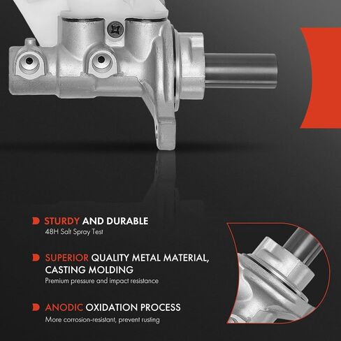 A-Premium Brake Master Cylinder with Reservoir and Sensor Compatible with Hyundai Vehicles - Elantra 2011 2012 2013 2014 2015 in Saudi Arabia