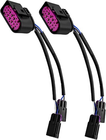 ULZOZN Conversion Harness Quad Housing to Projector Headlight Fit for Dodge Ram 2009-2018 2pcs in Saudi Arabia