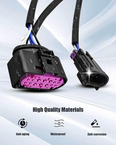 ULZOZN Conversion Harness Quad Housing to Projector Headlight Fit for Dodge Ram 2009-2018 2pcs in Saudi Arabia