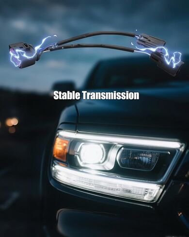 ULZOZN Conversion Harness Quad Housing to Projector Headlight Fit for Dodge Ram 2009-2018 2pcs in Saudi Arabia