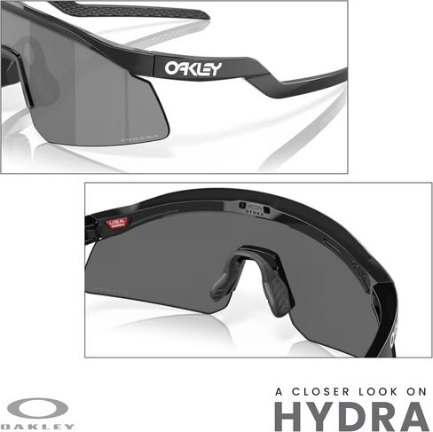 Oakley OO9229 Hydra Shield Sunglasses For Men + BUNDLE With Designer iWear Complimentary Eyewear Kit in Saudi Arabia