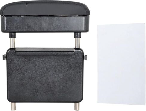 munirater Universal Car Armrest Support Elbow Pad Console Storage Case Black Replacement for Trucks SUVs Van and Most Car Models in Saudi Arabia
