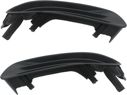 2Pcs Fog Light Cover Set Compatible with Toyota Corolla CE/LE 2003-2004, Front Bumper Accessories Driver & Passenger Side Left/Right Hand Black Part 5212802060 TO1038103, 5212702070 TO1039103 in Saudi Arabia