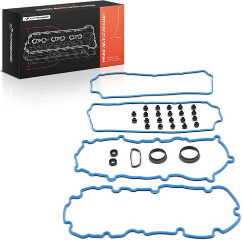 مجموعة حشية غطاء صمام المحرك العلوي والسفلي A-Premium متوافقة مع Ford F-250 F-350 F-450 F-550 Super Duty 2008 2009 2010، 6.4 لتر، ديزل، الجانب العلوي والسفلي in Saudi Arabia