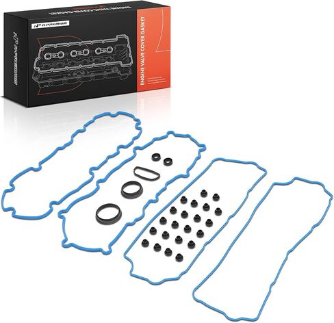 مجموعة حشية غطاء صمام المحرك العلوي والسفلي A-Premium متوافقة مع Ford F-250 F-350 F-450 F-550 Super Duty 2008 2009 2010، 6.4 لتر، ديزل، الجانب العلوي والسفلي in Saudi Arabia