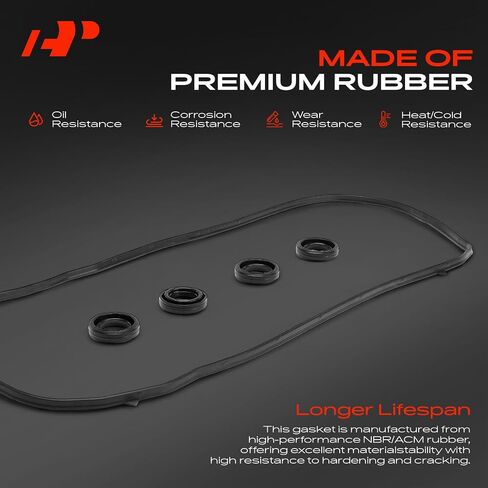 A-Premium Engine Valve Cover Gasket Set Compatible with Toyota Prius 2010-2015, Prius Plug-In 2012-2015, Prius V 2012-2015 & Lexus CT200h 2011-2015, 1.8L in Saudi Arabia