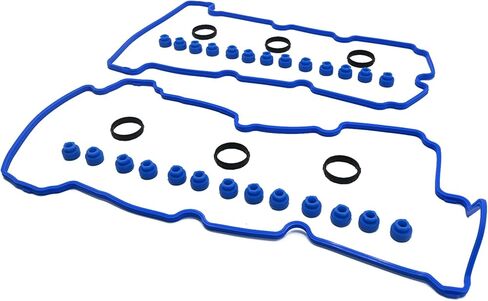 Engine Valve Cover Gasket Set Compatible with Ford Escape V6 3.0L 2006 2007 2008 Replacement for Mazda Tribute 3.0L V6 2005 2006 05 06 07 08 Replace VS50708R in Kuwait