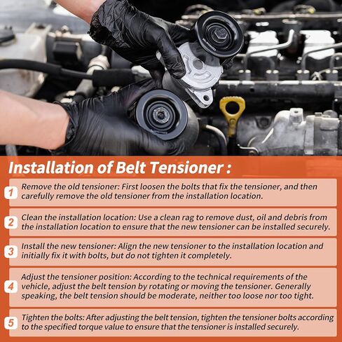 Belt Tensioner for Ford F-650 F-750 for Freightliner Drive Belt Tensioner Pulley Assembly No.4929688/5270678/0239233 in Saudi Arabia
