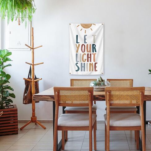 Let Your Light Shine Christian Wall Art Posters Tapestry 2x3 Ft Aesthetic Poster for Teen Boys Girls Bedroom and College Dorm Wall Decor Gifts in Saudi Arabia