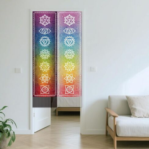 SUPERDANT Snake Tarot Tapestry Floral Moon Wall Art Tapestry Moon Sun Wall Blanket 2 Tapestries Long Hanging with Tassel Design for Living Room Bedroom Dorm Halloween Decor Gifts in Saudi Arabia
