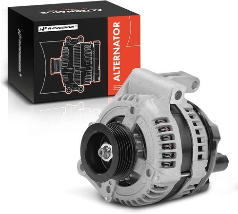 A-Premium Alternator Compatible with Chevrolet Impala 2006 2009-2011, Monte Carlo 2006, 12V 150A 6-Groove Pulley Clockwise in Saudi Arabia