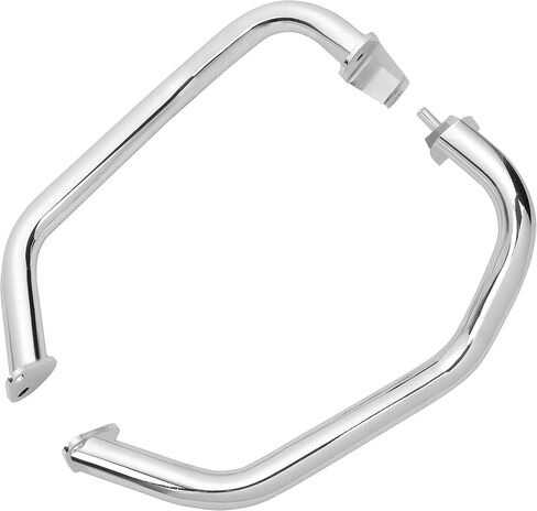 ECOTRIC Highway Crash Bar Compatible with 2006-2023 Suzuki Boulevard M109R Limited Edition Boss Intruder M1800R VZR1800 Engine Guard Silver Chrome in Saudi Arabia