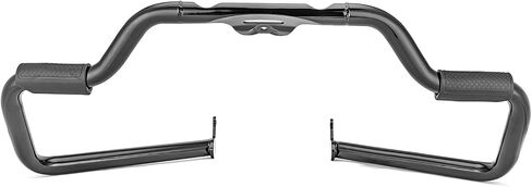 Wsays Engine Guard Front Highway Crash Bars Mustache Compatible with Harley Softail Fat Boy Street Bob Breakout Fat Bob Low Rider 2018-2025, Chrome in Saudi Arabia