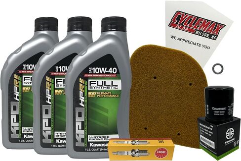 Full-Synthetic KPO Tune-Up Kit compatible with 2002-2003 Kawasaki PRAIRIE 650 in Saudi Arabia
