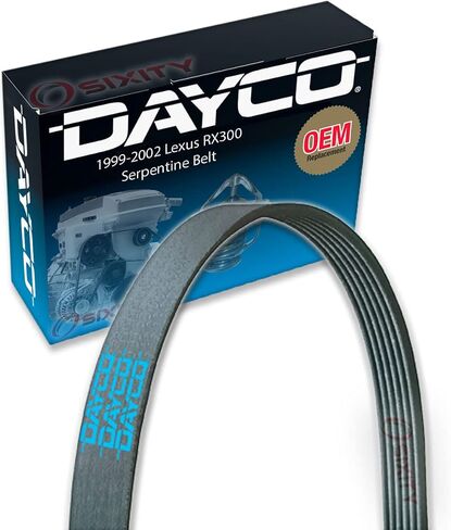 Dayco Power Steering Serpentine Belt Compatible with Lexus RX300 1999-2003 in Saudi Arabia