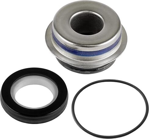 Caltric Water Pump Seal-Mechanical with O-Ring Compatible with Suzuki GSX-R600 1997-2000 2004 2005 2006 2007 in Saudi Arabia