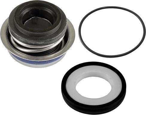Caltric Water Pump Seal-Mechanical with O-Ring Compatible with Suzuki GSX-R600 1997-2000 2004 2005 2006 2007 in Saudi Arabia