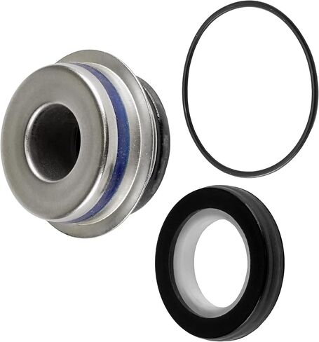 Caltric Water Pump Seal-Mechanical with O-Ring Compatible with Suzuki GSX-R600 1997-2000 2004 2005 2006 2007 in Saudi Arabia