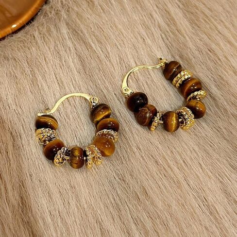 Ladies Amber Crystal Earrings, Cubic Zirconia Hypoallergenic Earrings, Ladies' birthday and Valentine's Day Gifts in Saudi Arabia