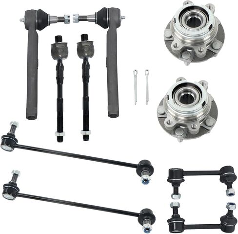 labwork Front Steering Tie Rod End Sway Bar End Wheel Hub Bearning ES800357 ES800358 Replacement for Nissan Altima 2007-2013 in Saudi Arabia
