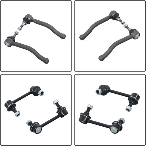 labwork Front Steering Tie Rod End Sway Bar End Wheel Hub Bearning ES800357 ES800358 Replacement for Nissan Altima 2007-2013 in Saudi Arabia