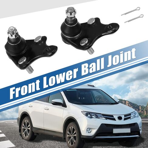 X AUTOHAUX 2pcs Front Lower Ball Joint K50006 for Toyota RAV4 2006-2018 for Toyota Corolla IM 2017 Suspension Lower Ball Joint Kit 4333009631 in Saudi Arabia