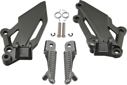XMT-MOTO Front Driver Foot Pegs Rest Bracket Fit For Kawasaki Ninja 300 EX300 2013-2017 in Saudi Arabia
