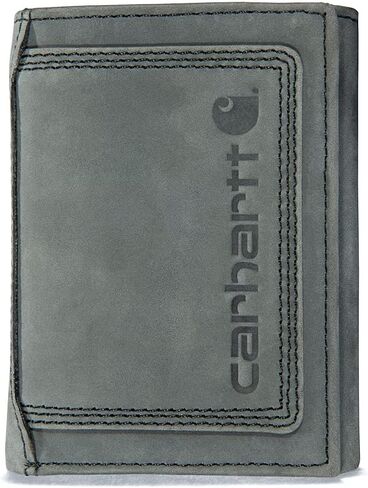 Carhartt Men's B0000213 Detroit Trifold Wallet - One Size Fits All - Black in Saudi Arabia