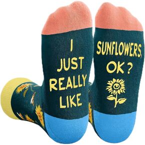 HAPPYPOP Plant Gifts for Adult - Plant Socks, Gift for Gardeners, Funny Gardening Sock For Nature Lovers in Kuwait