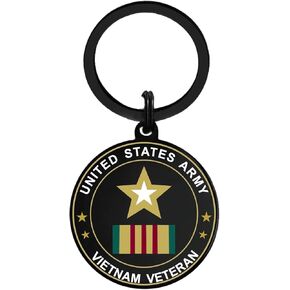 Army Veteran Gifts, Army Vietnam Veteran Keychain for Men Women Birthday Christmas Valentines Day Easter Gifts in Saudi Arabia