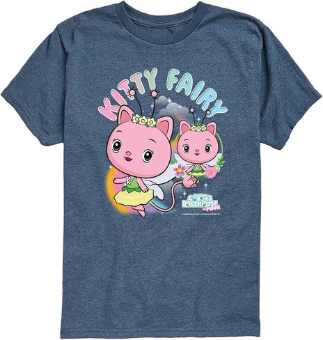 Gabby'S Dollhouse - Kitty Fairy Tee - Youth Short Sleeve Graphic T-Shirt in Saudi Arabia