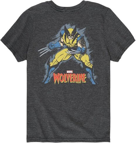 Marvel Wolverine - Grunge - Toddler and Youth Short Sleeve Graphic T-Shirt in Saudi Arabia