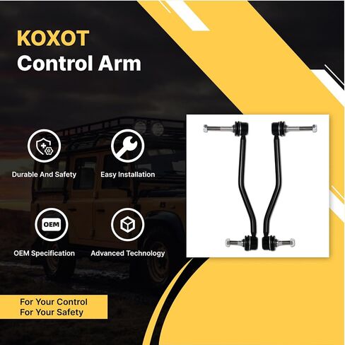 K80274 K80273 2PCS Front Stabilizer Sway Bar End Links Compatible With Fit for Ford 2000 2001 2002 2003 2004 2005 Excursion F-250 F-350 F-450 F-550 SD in Saudi Arabia