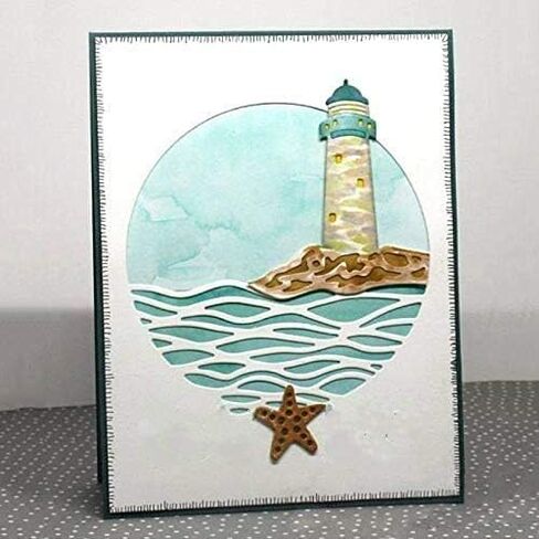 1 Pcs Sailing Anchor Ship Cutting Dies,DIY Scrapbooking Artist Metal Cutting Dies Scrapbooking Photo Album Card Paper Embossing Craft DIY in Saudi Arabia