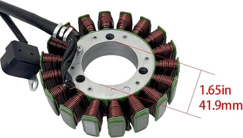 18 أقطاب مغناطيسي لفافة ثابتة لاستبدال 250cc 260cc CN250 CH250 النخبة Roketa محرك تبريد المياه ATV سكوتر المحرك in Saudi Arabia