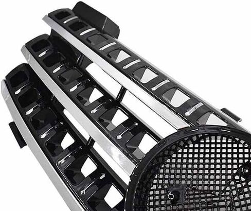 Bumper Grille Compatible with 2005 2006 2007 2008 Mercedes Benz ML63AMG ML320 ML350 ML550 Upper Mesh Bumper Grille in Saudi Arabia