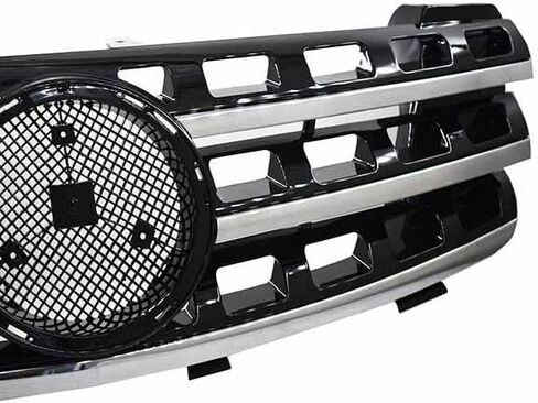 Bumper Grille Compatible with 2005 2006 2007 2008 Mercedes Benz ML63AMG ML320 ML350 ML550 Upper Mesh Bumper Grille in Saudi Arabia