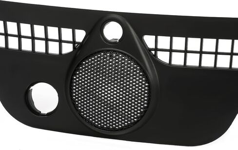 HECASA Defroster Grille Compatible with 2011-2023 Jeep Grand Cherokee (WK) / Dodge Durango Dash Heater Defroster Air Outlet Vent Grille Replacement for 7EH05DX9AA ABS Plastic Painted Black in Saudi Arabia