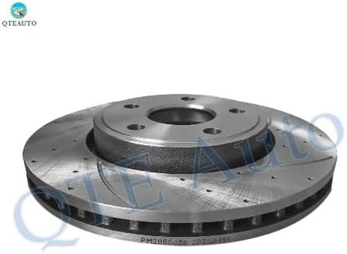 PM Auto Front 330mm Drilled Slotted Brake Disc Rotors Replacement For 2011-2020 Jeep Grand Cherokee in Saudi Arabia