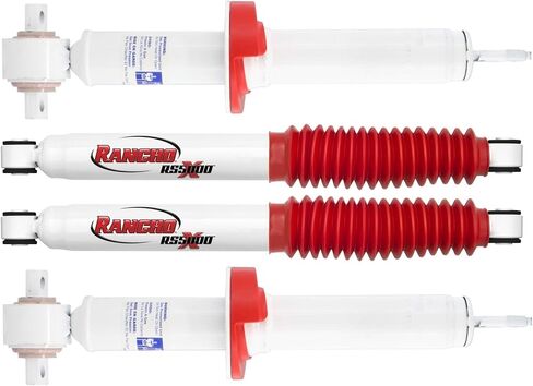 Pair of RS5000X Series Rear Shocks fits 2015 2020 F150 4WD with 0" Lift & Leaf Rear Spring | Improves Handling & Performance | Built to Last | Includes TrendsAuto Decal in Saudi Arabia