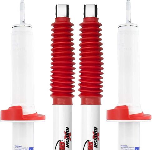 Pair of RS5000X Series Rear Shocks fits 2015 2020 F150 4WD with 0" Lift & Leaf Rear Spring | Improves Handling & Performance | Built to Last | Includes TrendsAuto Decal in Saudi Arabia