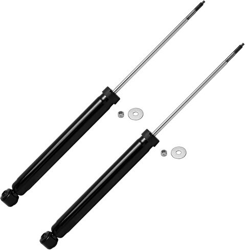 Detroit Axle - Rear 2pc Shock Absorbers for BMW 320i 323Ci 323i 323is 325Ci 325i 328Ci 328i 328is 330Ci 330i 330xi, 2 Complete Shock Absorbers Assembly Replacement in Saudi Arabia