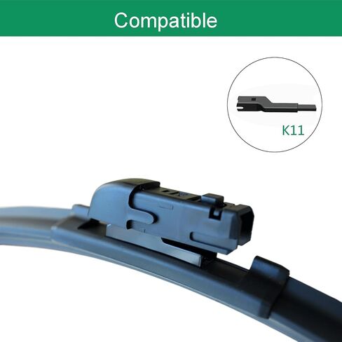 24" + 18" Windshield Wiper Blades Replacement for Mazda CX-5 (2016-2024) & CX-9 (2016-2023) - OEM Quality, Top Lock Design (Pack of 2) in Saudi Arabia