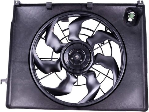 مروحة تبريد 2011-2013 لسيارة Hyundai Sonata GL 2.4L 2011-2013 لسيارة Hyundai Sonata GLS 2.4L 621477 253803Q170 253803R170 25380 3R170 253803Q170 KI3115136 622630 L4 مراوح تبريد 4CYL بجانب السائق/LH in Kuwait