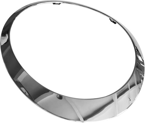 PartsFlow Headlight Trim Ring Right Passenger Side Chrome For 2007 2008 2009 2010 2011 2012 2013 2014 2015 Mini Cooper 51137149906 in Saudi Arabia