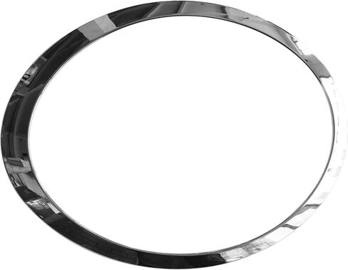 PartsFlow Headlight Trim Ring Right Passenger Side Chrome For 2007 2008 2009 2010 2011 2012 2013 2014 2015 Mini Cooper 51137149906 in Saudi Arabia