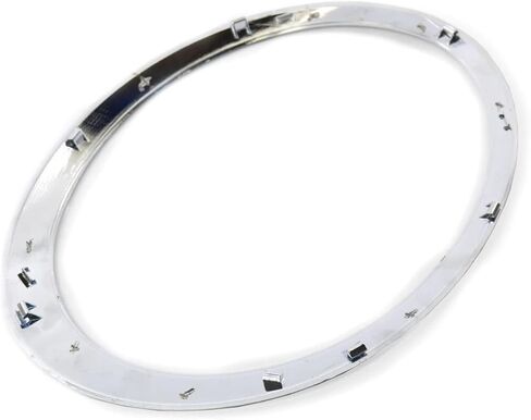 PartsFlow Headlight Trim Ring Right Passenger Side Chrome For 2007 2008 2009 2010 2011 2012 2013 2014 2015 Mini Cooper 51137149906 in Saudi Arabia