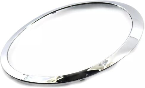 PartsFlow Headlight Trim Ring Right Passenger Side Chrome For 2007 2008 2009 2010 2011 2012 2013 2014 2015 Mini Cooper 51137149906 in Saudi Arabia