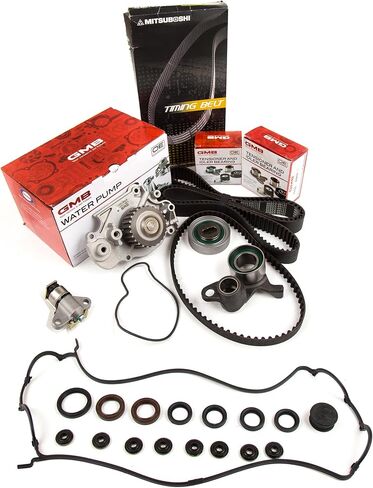 MA-4216965881 Timing Belt Kit Water Pump Valve Cover Gasket Compatible With/For 93-01 Honda Prelude VTEC H22A1 H22A4 in Saudi Arabia
